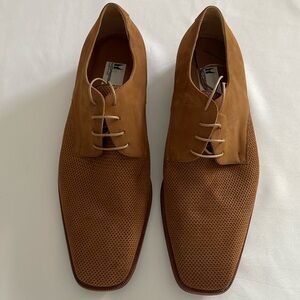 MORESCHI Men’s perforated lace up shoe